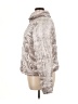 Forever 21 Plus Metallic Silver Faux Fur Jacket Size 0X - photo 5