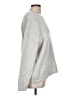 Lou & Grey Solid Silver Pullover Sweater Size L - photo 4