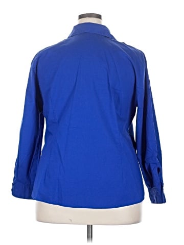 Kenneth Cole New York 3/4 Sleeve Button-Down Shirt (view 2)