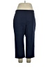 JM Collection Solid Blue Active Pants Size XL - photo 1
