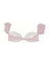 Cupshe Checkered-gingham Pink Swimsuit Top Size L - photo 2