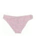 Cupshe Checkered-gingham Pink Swimsuit Bottoms Size L - photo 2