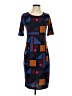 Lularoe Graphic Blue Casual Dress Size S - photo 1