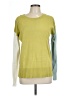 Mystree 100% Viscose Color Block Green Pullover Sweater Size L - photo 1
