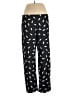 Assorted Brands Print Black Casual Pants Size XL - photo 1