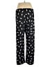 Assorted Brands Print Black Casual Pants Size XL - photo 2