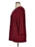 Hannah Red Burgundy 3/4 Sleeve Top Size 1X - photo 5