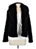 Cavallini 100% Polyester Black Faux Fur Jacket Size M - photo 1