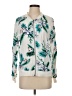 Cupcakes & Cashmere Tropical White Track Jacket Size S - photo 1