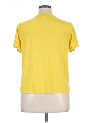Greige Short Sleeve Top (view 2)