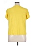 Greige Yellow Short Sleeve Top Size XL - photo 2