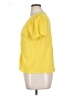 Greige Yellow Short Sleeve Top Size XL - photo 5