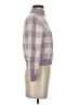 Petite Studio New York 100% Wool Checkered-gingham Purple pullover sweater Size XS - photo 4