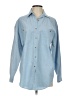 Assorted Brands 100% Cotton Blue Long Sleeve Button-Down Shirt Size S - photo 1