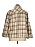 Hayden 100% Polyester Plaid Tan Jacket Size 1X - photo 2