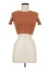 Forever 21 Brown Short Sleeve Top Size M - photo 1