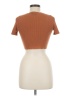 Forever 21 Brown Short Sleeve Top Size M - photo 2