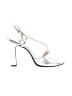 Marcella Metallic Silver Sandals Size 5 1/2 - photo 1