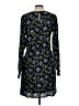 Assorted Brands 100% Viscose Print Blue Casual Dress Size L - photo 2