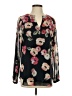 CAbi 100% Polyester Black Long Sleeve Blouse Size S - photo 1