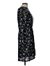 Assorted Brands 100% Viscose Print Blue Casual Dress Size L - photo 4
