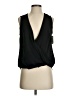 Halogen 100% Polyester Black Sleeveless Blouse Size XS - photo 1