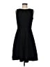 AB Studio Solid Black Cocktail Dress Size 8 - photo 1