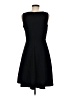 AB Studio Solid Black Cocktail Dress Size 8 - photo 2