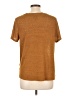 Bobeau Brown Short Sleeve Top Size L - photo 2