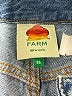 FARM Rio 100% Cotton Blue Jeans Size 26 waist - photo 3