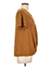 Bobeau Brown Short Sleeve Top Size L - photo 4