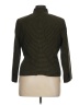 Ellen Tracy Houndstooth Green Jacket Size 16 - photo 2