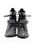 Express Gray Tan Ankle Boots Size 9 - photo 2