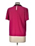 CeCe Color Block Pink Short Sleeve Blouse Size L - photo 2