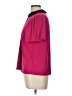CeCe Color Block Pink Short Sleeve Blouse Size L - photo 5