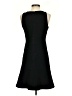 Ann Taylor LOFT Solid Black Cocktail Dress Size 2 - photo 2