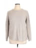 Pink Clover 100% Polyester Metallic Silver Pullover Sweater Size XL - photo 1