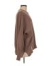 Lillusory Solid Brown Pullover Sweater Size M - photo 4