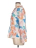 Emery Rose Print Orange Long Sleeve Blouse Size L (estimated) - photo 5