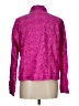 Colleen Lopez Pink Long Sleeve Blouse Size L - photo 2