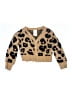 Jumping Beans Animal Print Tan Cardigan Size 4 - photo 1