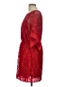 AB Studio 100% Polyester Red Cocktail Dress Size L - photo 5