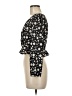 Polly Black Long Sleeve Blouse Size 6 - photo 5