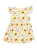 Unbranded 100% Polyester Floral Yellow Dress Size 18-24 mo - photo 1