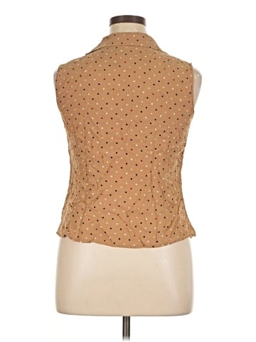 Kate Hill Sleeveless Button-Down Shirt (view 2)