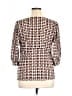 Style&Co 100% Nylon Brown Long Sleeve Top Size 1X - photo 2