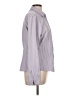 Lemon Grass 100% Polyester Gray Long Sleeve Blouse Size L - photo 4