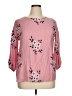 Kindred 100% Polyester Pink 3/4 Sleeve Blouse Size 1X - photo 1