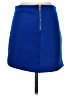 GB Solid Blue Casual Skirt Size S - photo 2