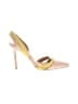 BCBGMAXAZRIA Color Block Pink Tan Heels Size 8 - photo 1